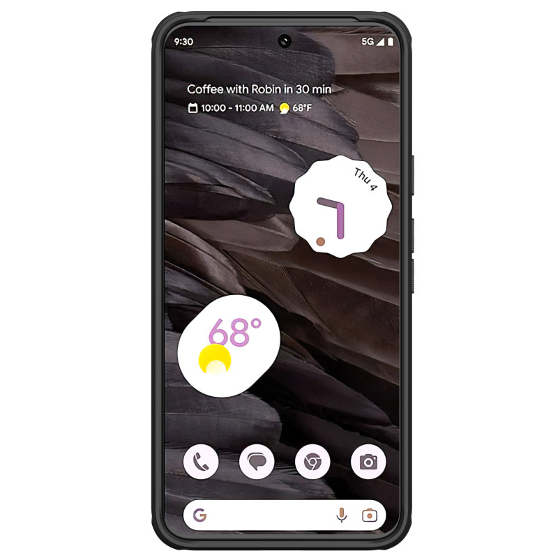 Nillkin Super Frosted Shield Pro sustiprintas dėklas, skirtas Google Pixel 8 – juodas