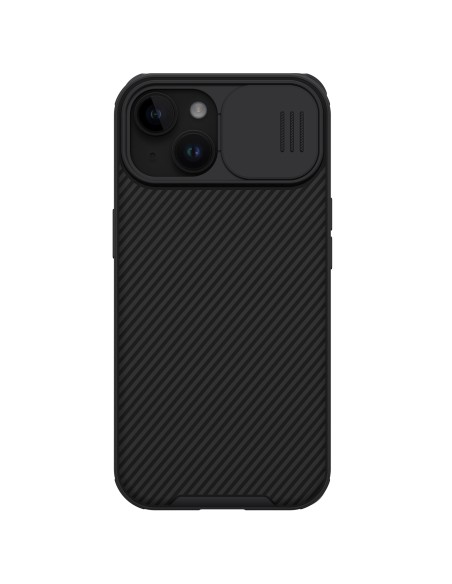 Nillkin CamShield Pro magnetinis dėklas, skirtas iPhone 15 su fotoaparato apsauga – juodas Nillkin CamShield Pro magnetinis dėklas, skirtas iPhone 15 su fotoaparato apsauga – juodas