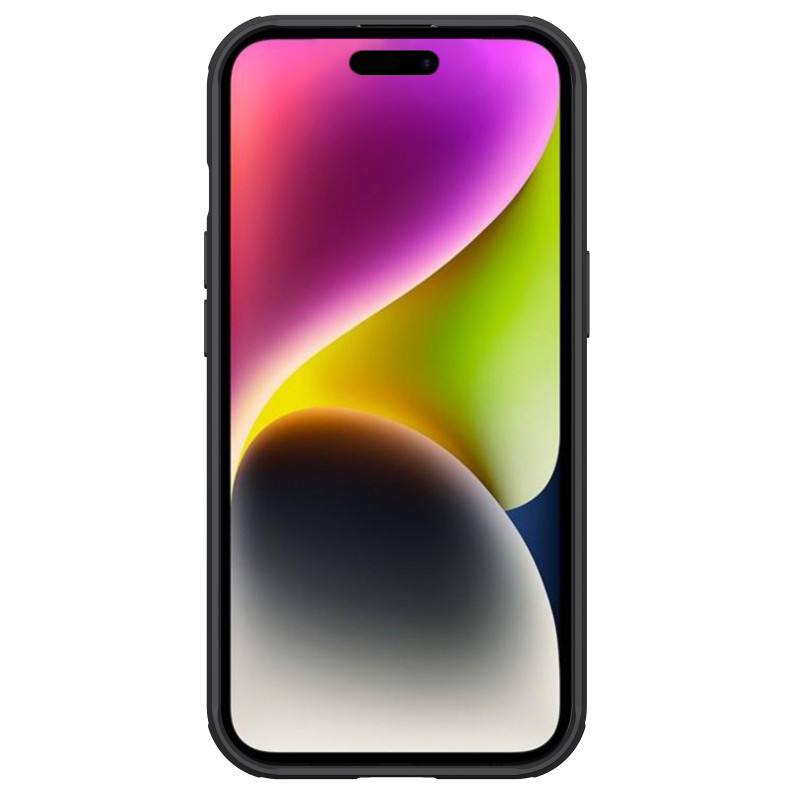 Nillkin CamShield Pro magnetinis dėklas, skirtas iPhone 15 su fotoaparato apsauga – juodas