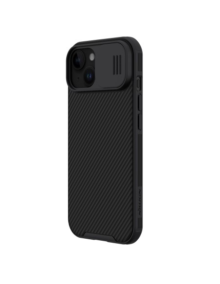 Nillkin CamShield Pro magnetinis dėklas, skirtas iPhone 15 su fotoaparato apsauga – juodas Nillkin CamShield Pro magnetinis dėklas, skirtas iPhone 15 su fotoaparato apsauga – juodas