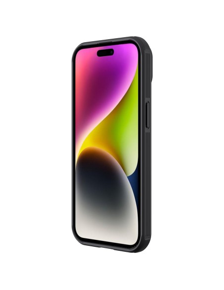 Nillkin CamShield Pro magnetinis dėklas, skirtas iPhone 15 su fotoaparato apsauga – juodas Nillkin CamShield Pro magnetinis dėklas, skirtas iPhone 15 su fotoaparato apsauga – juodas