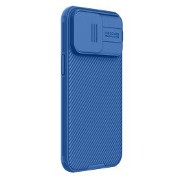 Nillkin CamShield Pro magnetinis dėklas, skirtas iPhone 15 Pro Max su fotoaparato apsauga – mėlynas