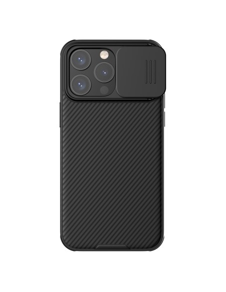 Nillkin CamShield Pro magnetinis dėklas, skirtas iPhone 15 Pro Max su fotoaparato apsauga – juodas Nillkin CamShield Pro magnetinis dėklas, skirtas iPhone 15 Pro Max su fotoaparato apsauga – juodas