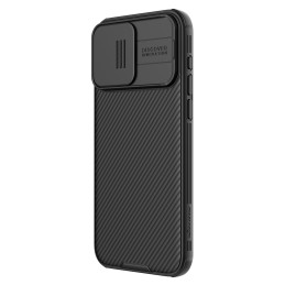 Nillkin CamShield Pro magnetinis dėklas, skirtas iPhone 15 Pro Max su fotoaparato apsauga – juodas