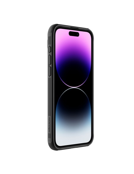 Nillkin CamShield Pro magnetinis dėklas, skirtas iPhone 15 Pro Max su fotoaparato apsauga – juodas Nillkin CamShield Pro magnetinis dėklas, skirtas iPhone 15 Pro Max su fotoaparato apsauga – juodas