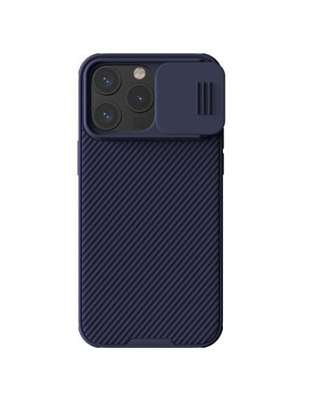 Nillkin CamShield Pro magnetinis dėklas, skirtas iPhone 15 Pro Max su fotoaparato apsauga – violetinė Nillkin CamShield Pro magnetinis dėklas, skirtas iPhone 15 Pro Max su fotoaparato apsauga – violetinė