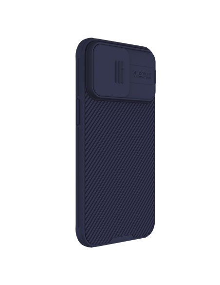 Nillkin CamShield Pro magnetinis dėklas, skirtas iPhone 15 Pro Max su fotoaparato apsauga – violetinė Nillkin CamShield Pro magnetinis dėklas, skirtas iPhone 15 Pro Max su fotoaparato apsauga – violetinė