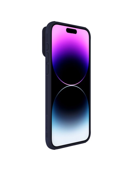 Nillkin CamShield Pro magnetinis dėklas, skirtas iPhone 15 Pro Max su fotoaparato apsauga – violetinė Nillkin CamShield Pro magnetinis dėklas, skirtas iPhone 15 Pro Max su fotoaparato apsauga – violetinė