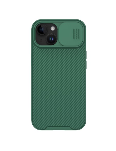 Nillkin CamShield Pro magnetinis dėklas, skirtas iPhone 15 Plus su fotoaparato apsauga – žalia Nillkin CamShield Pro magnetinis dėklas, skirtas iPhone 15 Plus su fotoaparato apsauga – žalia
