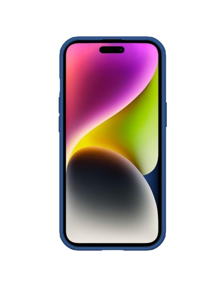 Nillkin CamShield Pro magnetinis dėklas, skirtas iPhone 15 Plus su fotoaparato apsauga – mėlynas Nillkin CamShield Pro magnetinis dėklas, skirtas iPhone 15 Plus su fotoaparato apsauga – mėlynas