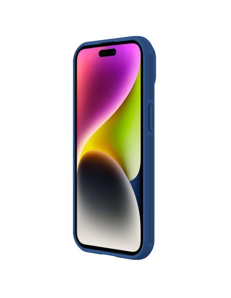 Nillkin CamShield Pro magnetinis dėklas, skirtas iPhone 15 Plus su fotoaparato apsauga – mėlynas Nillkin CamShield Pro magnetinis dėklas, skirtas iPhone 15 Plus su fotoaparato apsauga – mėlynas