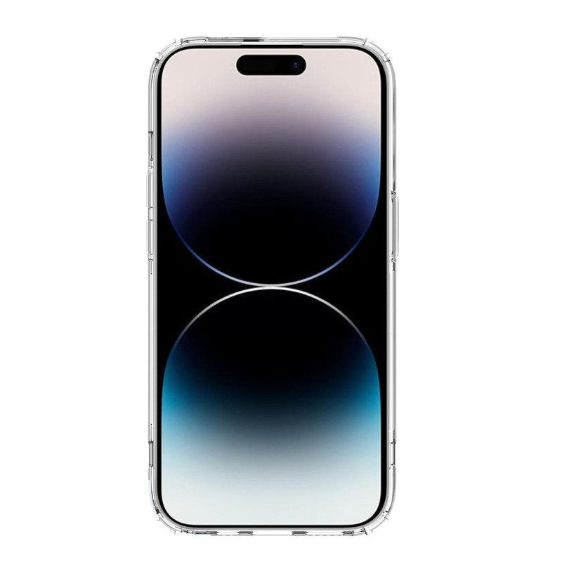 Nillkin Nature Pro Magnetinis šarvuotas dėklas su MagSafe, skirtas iPhone 15 Pro - baltas