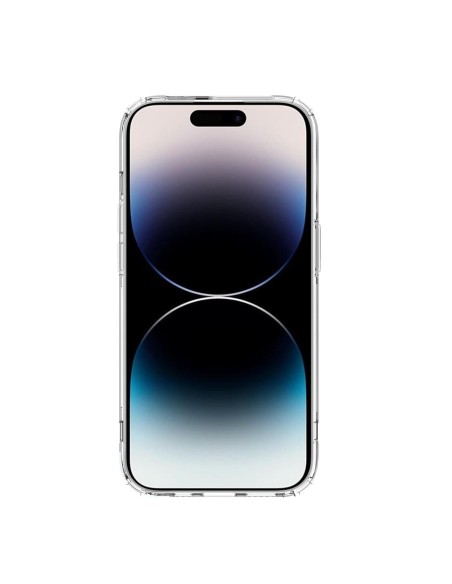 Nillkin Nature Pro Magnetinis šarvuotas dėklas su MagSafe, skirtas iPhone 15 Pro - baltas Nillkin Nature Pro Magnetinis šarvuotas dėklas su MagSafe, skirtas iPhone 15 Pro - baltas