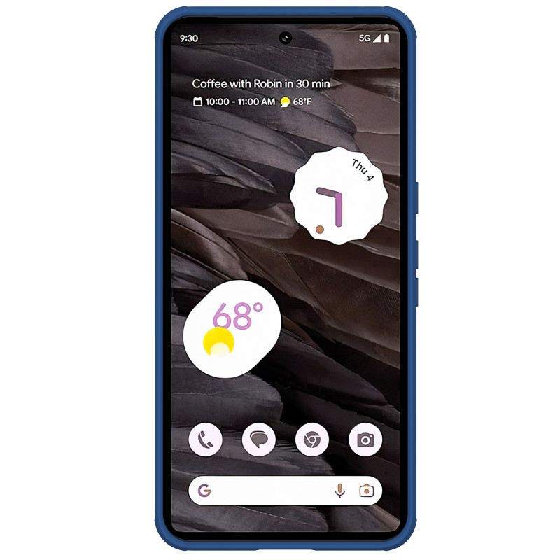 Nillkin CamShield Pro dėklas su fotoaparato dangteliu, skirtas Google Pixel 8 Pro – mėlynas