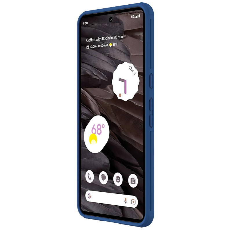 Nillkin CamShield Pro dėklas su fotoaparato dangteliu, skirtas Google Pixel 8 Pro – mėlynas