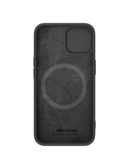 Nillkin CamShield šilkinis silikoninis dėklas, skirtas iPhone 15 Plus su fotoaparato apsauga – juodas Nillkin CamShield šilkinis silikoninis dėklas, skirtas iPhone 15 Plus su fotoaparato apsauga – juodas