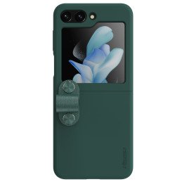 Nillkin Flex Flip dėklas su pakabuku ir stovu Samsung Galaxy Z Flip 5 - žalias