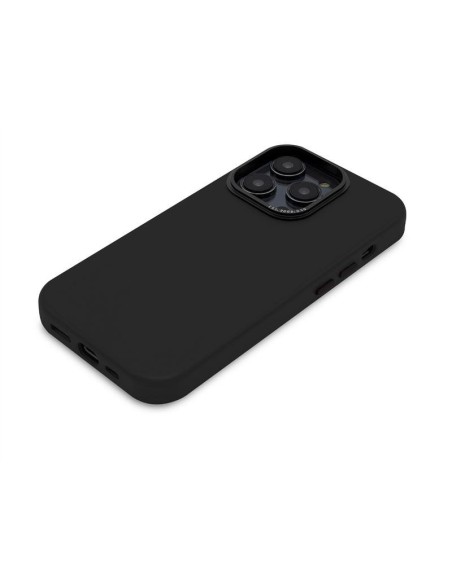 Dekoduotas odinis dėklas su MagSafe, skirtas iPhone 14 Pro Max – juodas