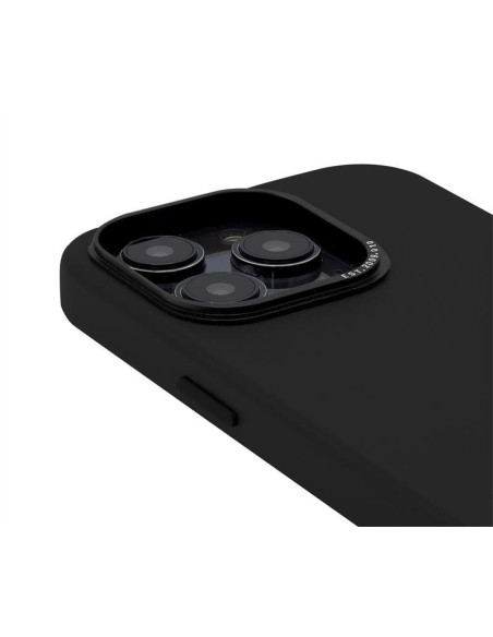 Dekoduotas odinis dėklas su MagSafe, skirtas iPhone 14 Pro Max – juodas