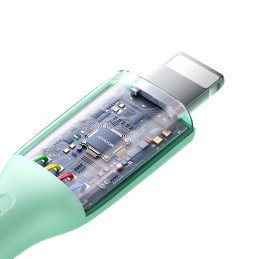 Joyroom Multi-Color Series SA34-AL3 USB-A / Lightning 3A kabelis 1m - baltas