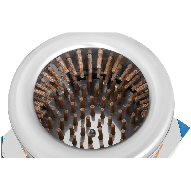 Paukštienos plėšimo mašina plunksnų lupimui 540 kg/h sk. 60 cm
