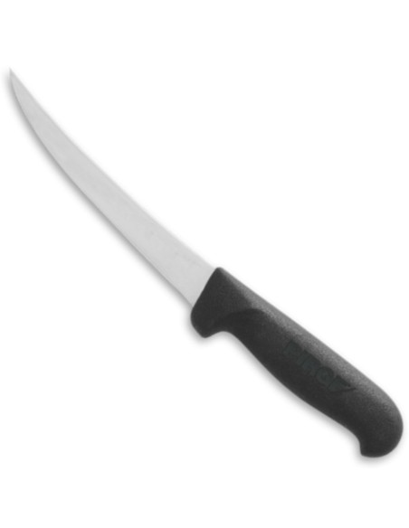 Mėsininko peilis mėsai iškaulinėti ir filė, lenktas, ilgis 150 mm Mėsininko peilis mėsai iškaulinėti ir filė, lenktas, ilgis 150 mm