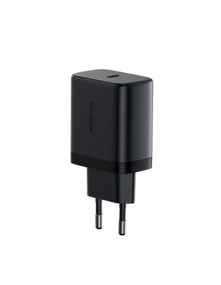 Joyroom JR-TCF11 greitas įkroviklis iki 25W + USB-C / USB-C laidas 1m - juodas Joyroom JR-TCF11 greitas įkroviklis iki 25W + USB-C / USB-C laidas 1m - juodas