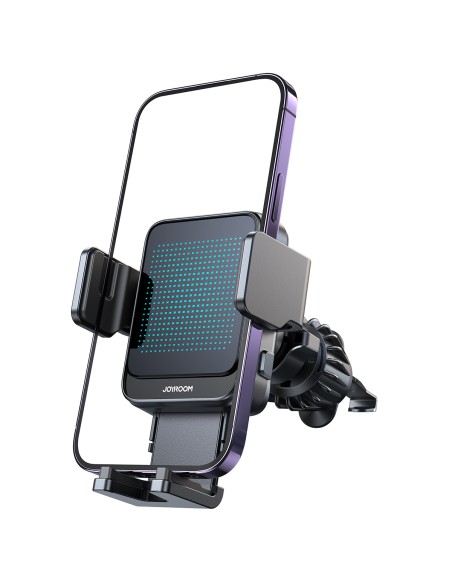 Joyroom JR-ZS341 telefono laikiklis su bevieliu įkrovimu orlaidei - juodas