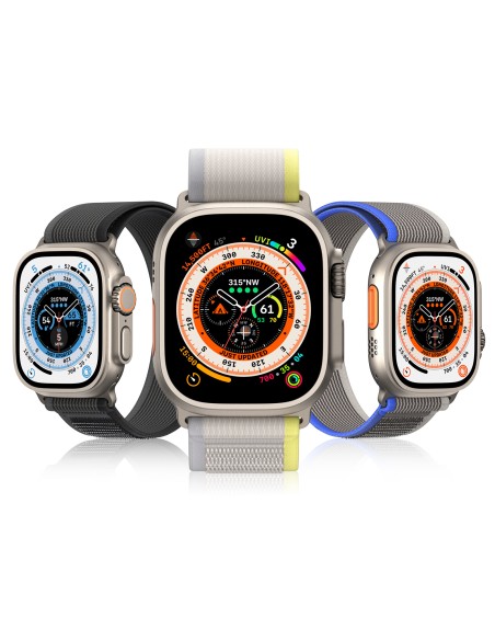 Sportinis Velcro dirželis, skirtas Apple Watch Ultra / 9 / 8 / 7 / 6 / SE / 5 / 4 / 3 / 2 / 1 (42, 44, 45, 49 mm) Dux Du...