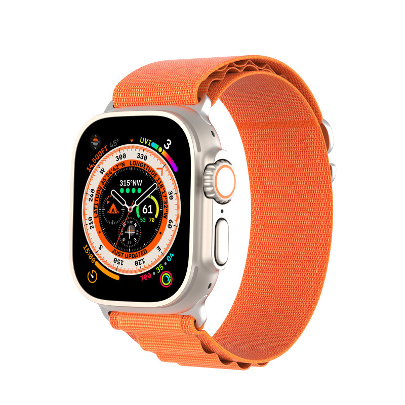 Sportinis dirželis su sagtimi Apple Watch 9 / 8 / 7 / 6 / SE / 5 / 4 / 3 / 2 / 1 (41, 40, 38 mm) Dux Ducis Strap GS Vers...