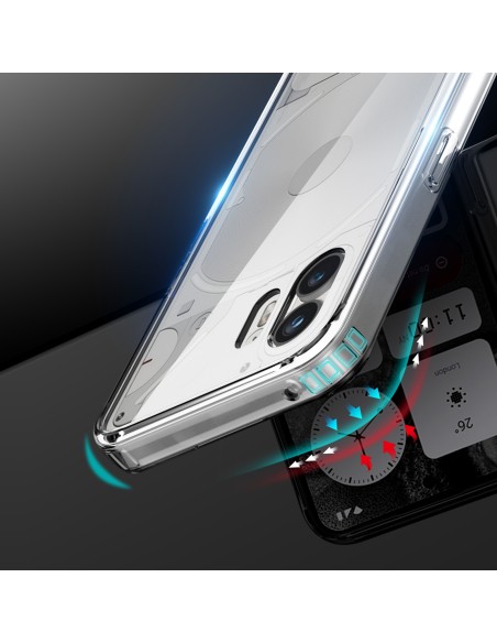 Kietas dėklas for Nothing Phone 2 Dux Ducis Clin - skaidrus Kietas dėklas for Nothing Phone 2 Dux Ducis Clin - skaidrus