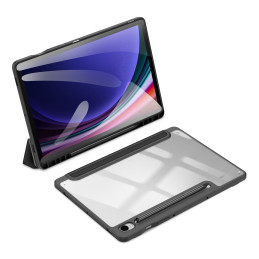 Dux Ducis Toby dėklas su atverčiamu stovu Samsung Galaxy Tab S9 FE - juodas