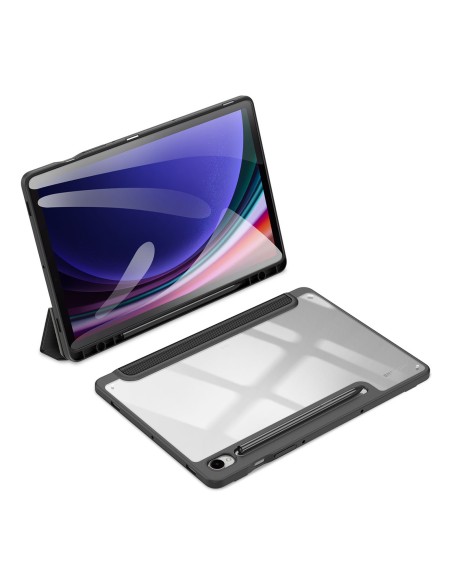 Dux Ducis Toby dėklas su atverčiamu stovu Samsung Galaxy Tab S9 FE - juodas Dux Ducis Toby dėklas su atverčiamu stovu Samsung Galaxy Tab S9 FE - juodas