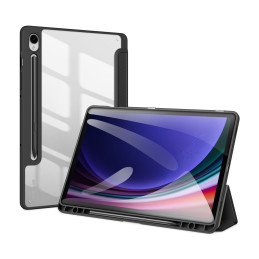 Dux Ducis Toby dėklas su atverčiamu stovu Samsung Galaxy Tab S9 FE - juodas