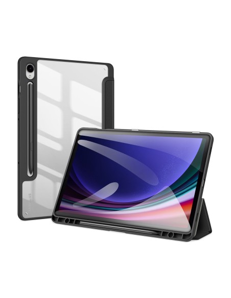 Dux Ducis Toby dėklas su atverčiamu stovu Samsung Galaxy Tab S9 FE - juodas Dux Ducis Toby dėklas su atverčiamu stovu Samsung Galaxy Tab S9 FE - juodas