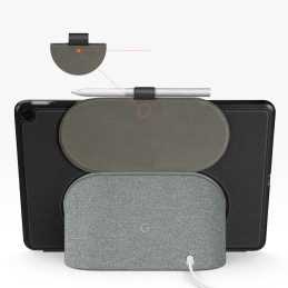 Išmanusis dėklas, skirtas Google Pixel Tablet Dux Ducis Domo - juodas
