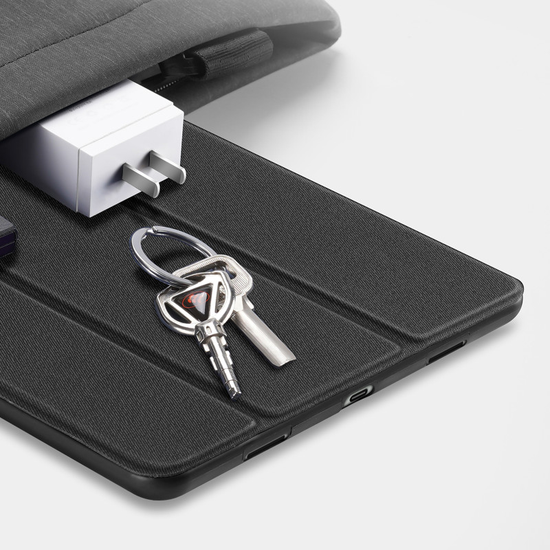 Išmanusis dėklas, skirtas Google Pixel Tablet Dux Ducis Domo - juodas