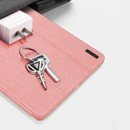 Dux Ducis Domo dėklas su stovu Samsung Galaxy Tab S9 FE - rožinis