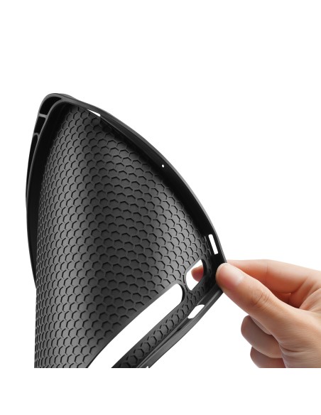 Dux Ducis Domo Samsung Galaxy Tab S9 FE dėklas su stovu - juodas Dux Ducis Domo Samsung Galaxy Tab S9 FE dėklas su stovu - juodas
