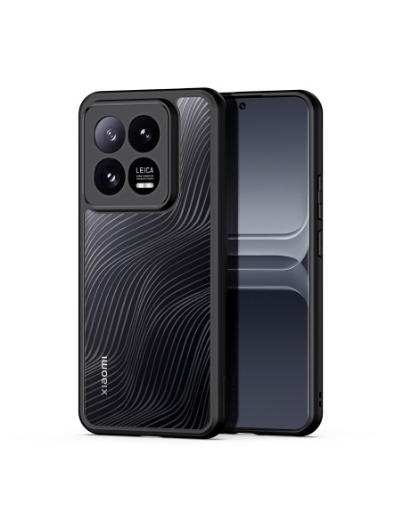 Dux Ducis Aimo šarvuotas dėklas Xiaomi 14 Pro - juodas Dux Ducis Aimo šarvuotas dėklas Xiaomi 14 Pro - juodas