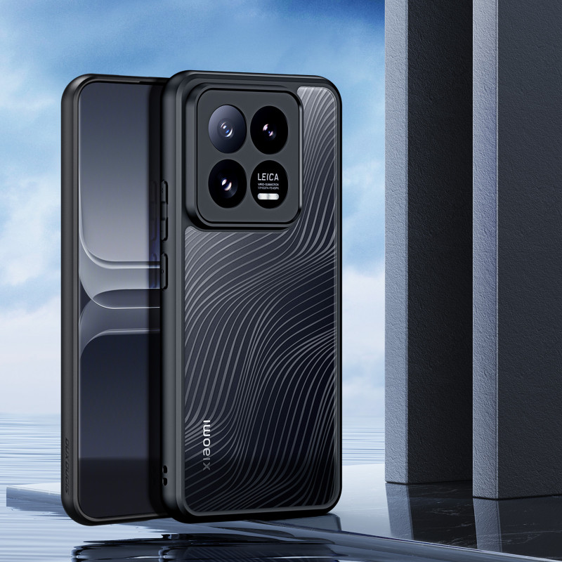 Dux Ducis Aimo šarvuotas dėklas Xiaomi 14 Pro - juodas