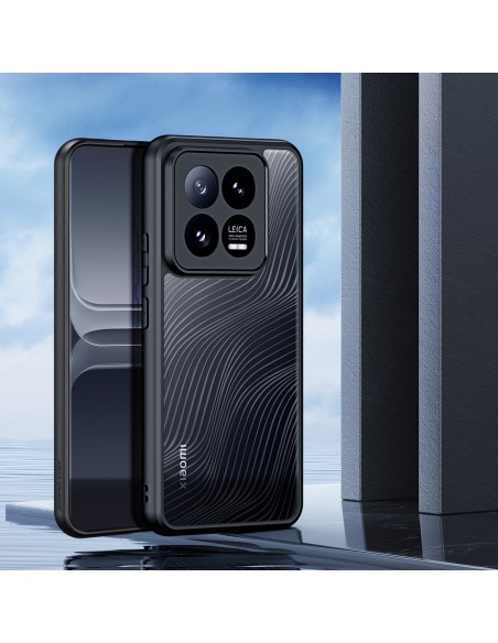 Dux Ducis Aimo šarvuotas dėklas Xiaomi 14 Pro - juodas Dux Ducis Aimo šarvuotas dėklas Xiaomi 14 Pro - juodas