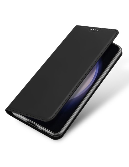 Piniginės dėklas su stovu Samsung Galaxy S23 FE Dux Ducis Skin Pro - juodas