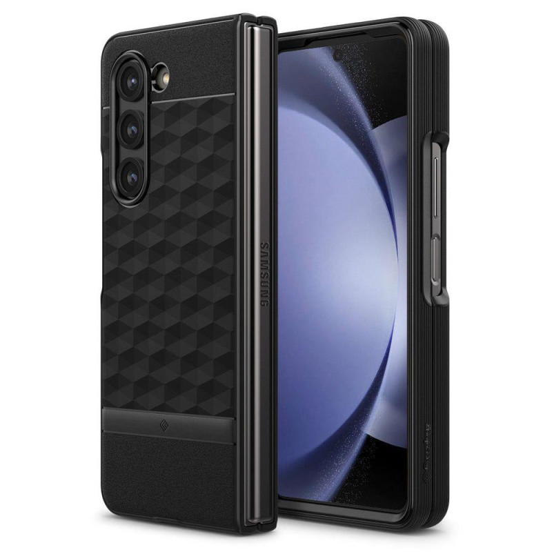 Caseology Parallax dėklas, skirtas Samsung Galaxy Z Fold 5 - matinė juoda Caseology Parallax dėklas, skirtas Samsung Galaxy Z Fold 5 - matinė juoda