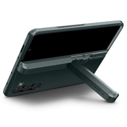 Spigen Tough Armor Pro Pen dėklas, skirtas Samsung Galaxy Z Fold 5 - tamsiai žalias