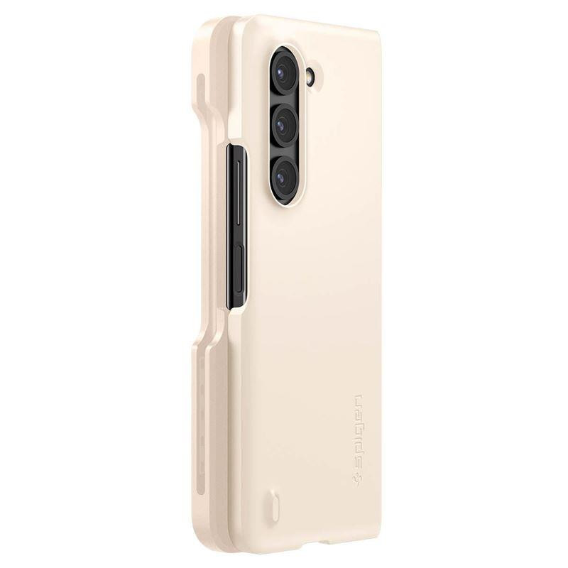 Spigen Thin Fit Pen dėklas, skirtas Samsung Galaxy Z Fold 5 - smėlio spalvos