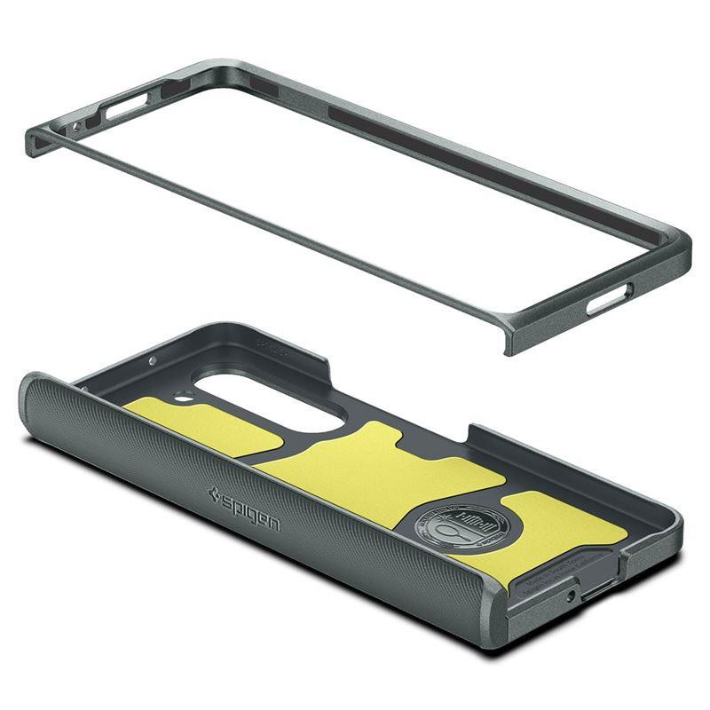 Spigen Slim Armor Pro dėklas, skirtas Samsung Galaxy Z Fold 5 - tamsiai žalias