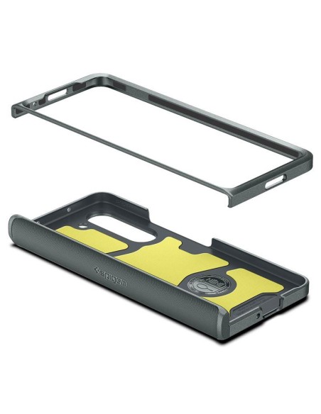 Spigen Slim Armor Pro dėklas, skirtas Samsung Galaxy Z Fold 5 - tamsiai žalias Spigen Slim Armor Pro dėklas, skirtas Samsung Galaxy Z Fold 5 - tamsiai žalias