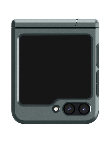 Spigen Tough Armor Pro dėklas, skirtas Samsung Galaxy Z Flip 5 - tamsiai žalias