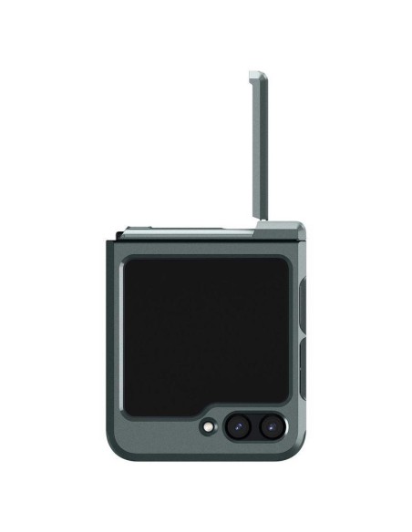 Spigen Tough Armor Pro dėklas, skirtas Samsung Galaxy Z Flip 5 - tamsiai žalias